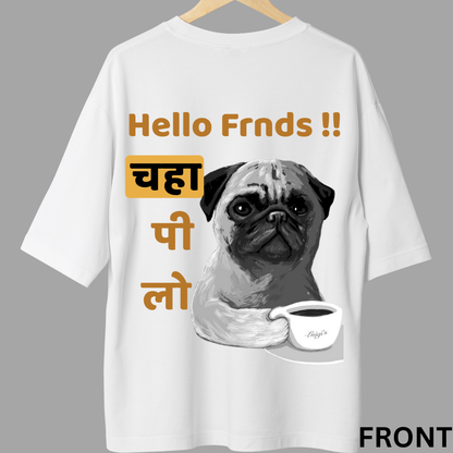 Hello Chai - Oversized T-shirt